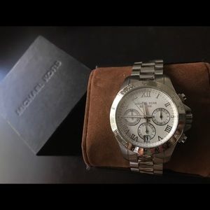 Michael Kors silver watch